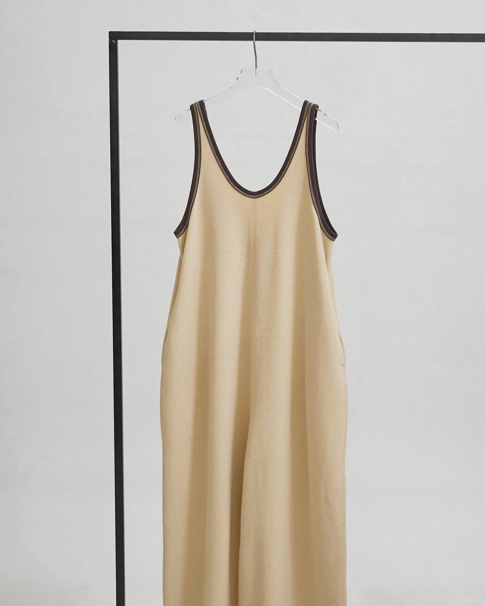 Cotton Bi-color Combinaison Cotton Bi-color Combinaison,コットンバイカラーコンビネゾン,12610307,コットン,バイカラー,キコンビネゾン,オーバーオール,パンツ,ボムス,todayful,トゥデイフル,lifes,吉田怜香,26ss