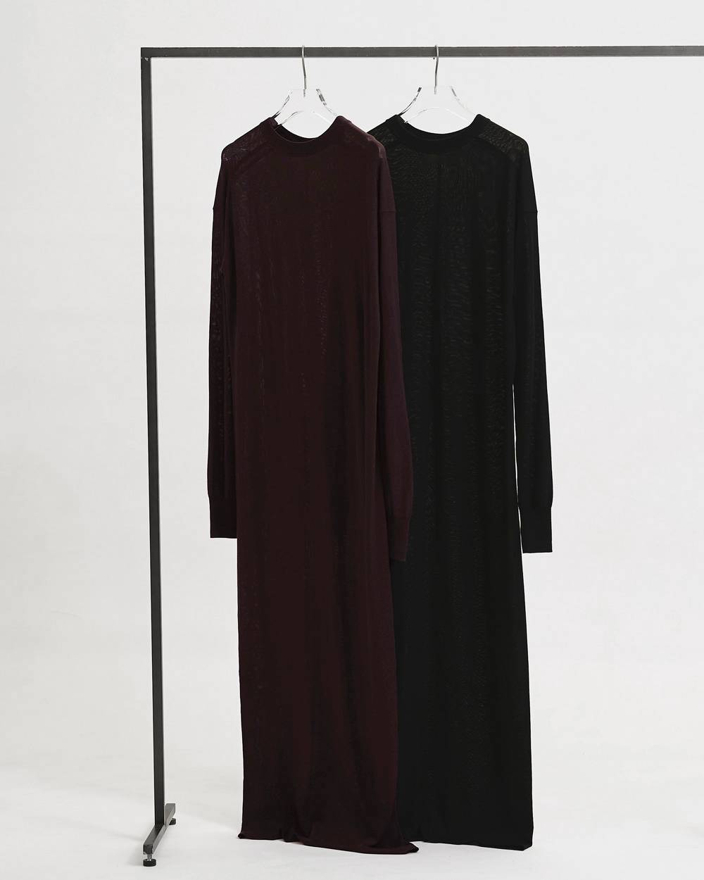 Tencelwool Knit Dress Tencelwool Knit Dress,テンセルウールニットドレス,12610311,ドレス,ニットドレス,ワンピース,マキシ,テンセル,todayful,トゥデイフル,lifes,吉田怜香,26ss