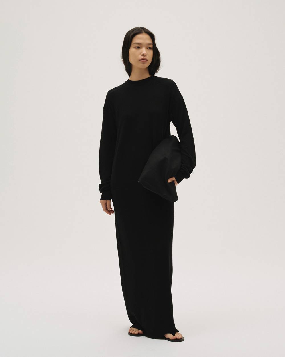 Tencelwool Knit Dress Tencelwool Knit Dress,テンセルウールニットドレス,12610311,ドレス,ニットドレス,ワンピース,マキシ,テンセル,todayful,トゥデイフル,lifes,吉田怜香,26ss