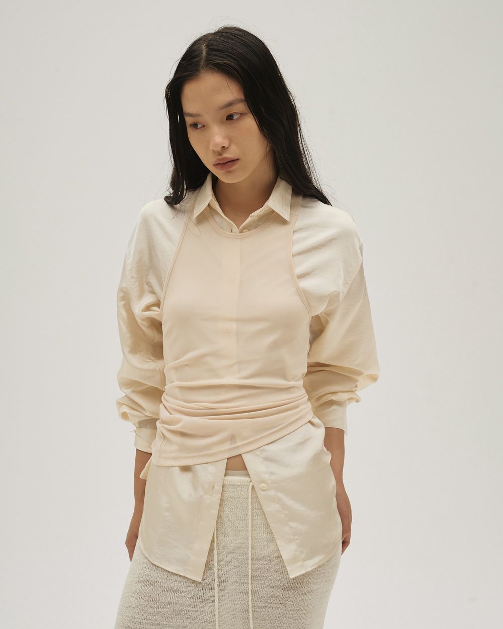 2set Layered Shirts 2set Layered Shirts,2セットレイヤードシャツ,12610404,セットシャツ,レイヤードシャツ,トップス,シャツ,todayful,トゥデイフル,lifes,吉田怜香,26ss