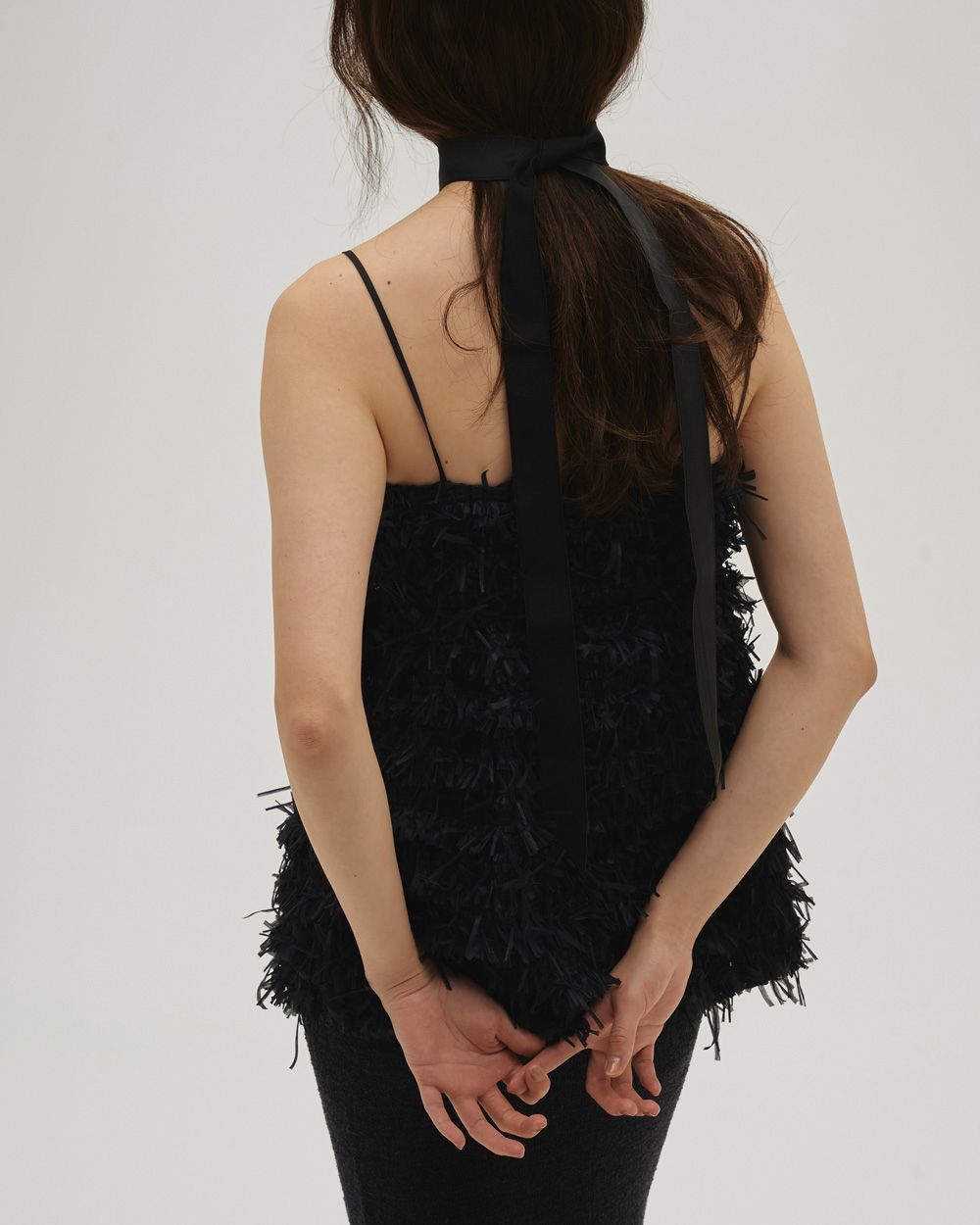 Tapeyarn Jacquard Camisole Tapeyarn Jacquard Camisole,テープヤーンジャガードキャミソール,12610405,テープヤーン,ジャガードキャミソール,キャミソール,トップス,todayful,トゥデイフル,lifes,吉田怜香,26ss