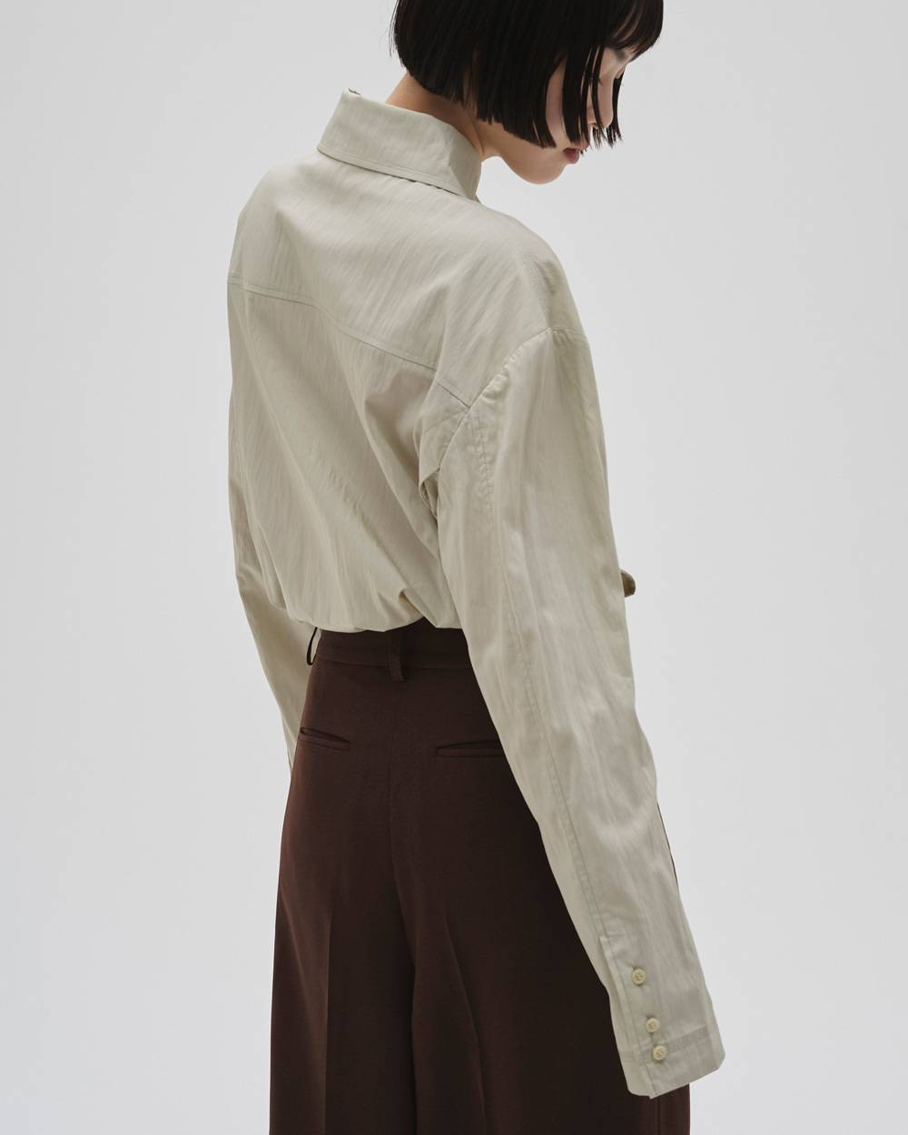 Sidetuck Silky Shirts Sidetuck Silky Shirts,サイドタックシルキーシャツ,12610410,シャツ,シルキーシャツ,サイドタックシャツ,トップ,todayful,トゥデイフル,lifes,吉田怜香,26ss