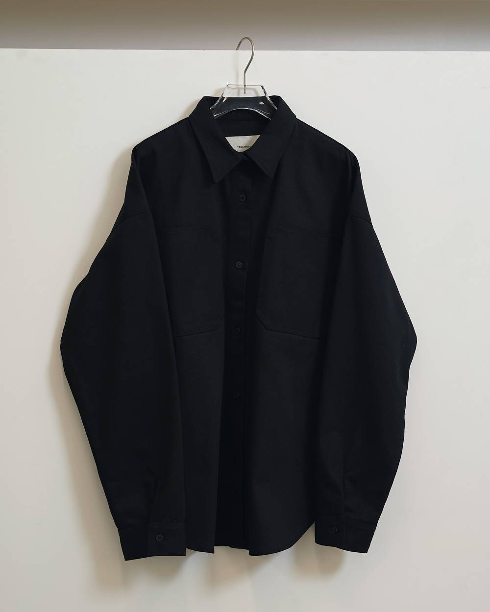 Cottontwill Over Shirts Cottontwill Over Shirts,コットンオーバーシャツ,12610411,シャツ,コットンシャツ,オーバーシャツ,ポケットシャツ,todayful,トゥデイフル,lifes,ライフズ,26ss,吉田怜香