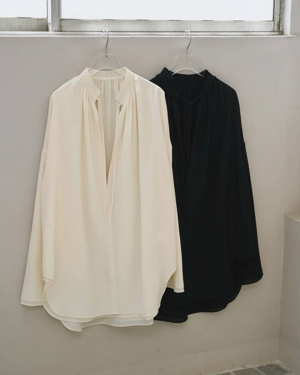 Skipper Silky Shirts Skipper Silky Shirts,スキッパーシルキーシャツ,12610413,シャツ,スキッパーシャツ,チュニック,トップス,todayful,トゥデイフル,lifes,吉田怜香,26ss