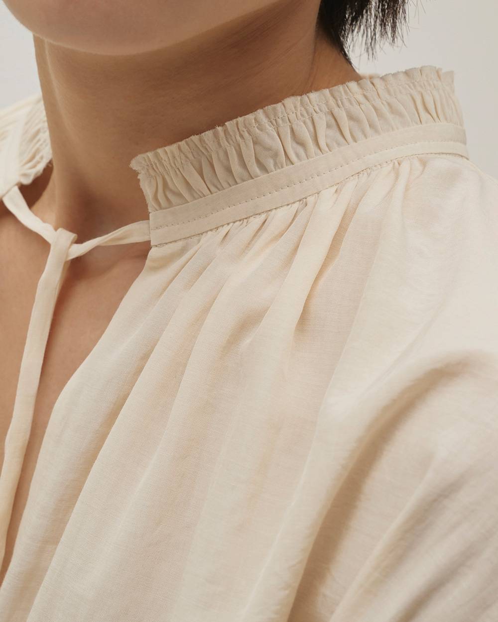 Skipper Silky Shirts Skipper Silky Shirts,スキッパーシルキーシャツ,12610413,シャツ,スキッパーシャツ,チュニック,トップス,todayful,トゥデイフル,lifes,吉田怜香,26ss