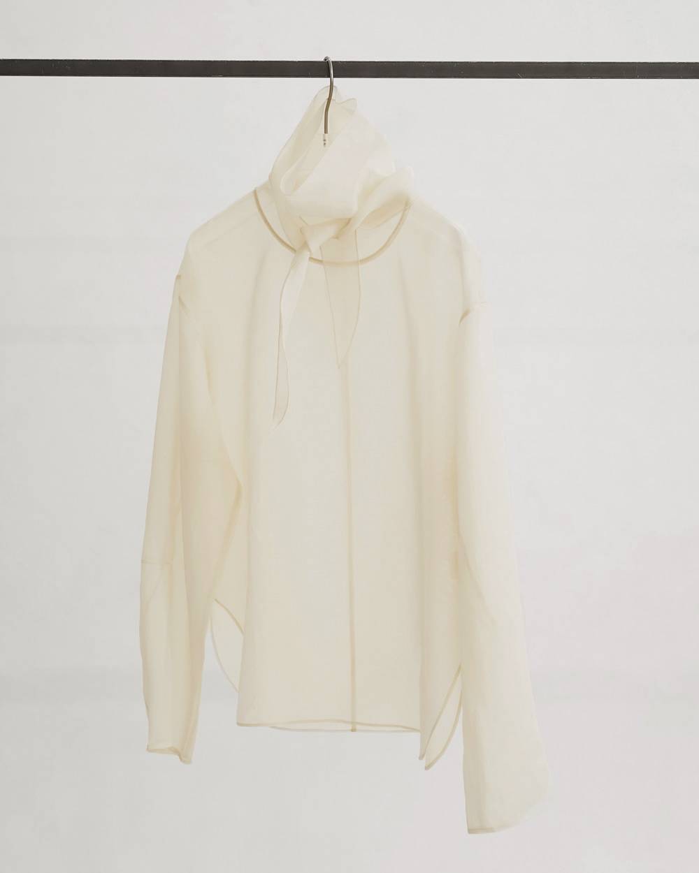 Sheer Tie Blouse Sheer Tie Blouse,シアータイブラウス,12610415,ブラウス,タイブラウス,シアートップ,ブラウス,トップス,todayful,トゥデイフル,lifes,吉田怜香,26ss