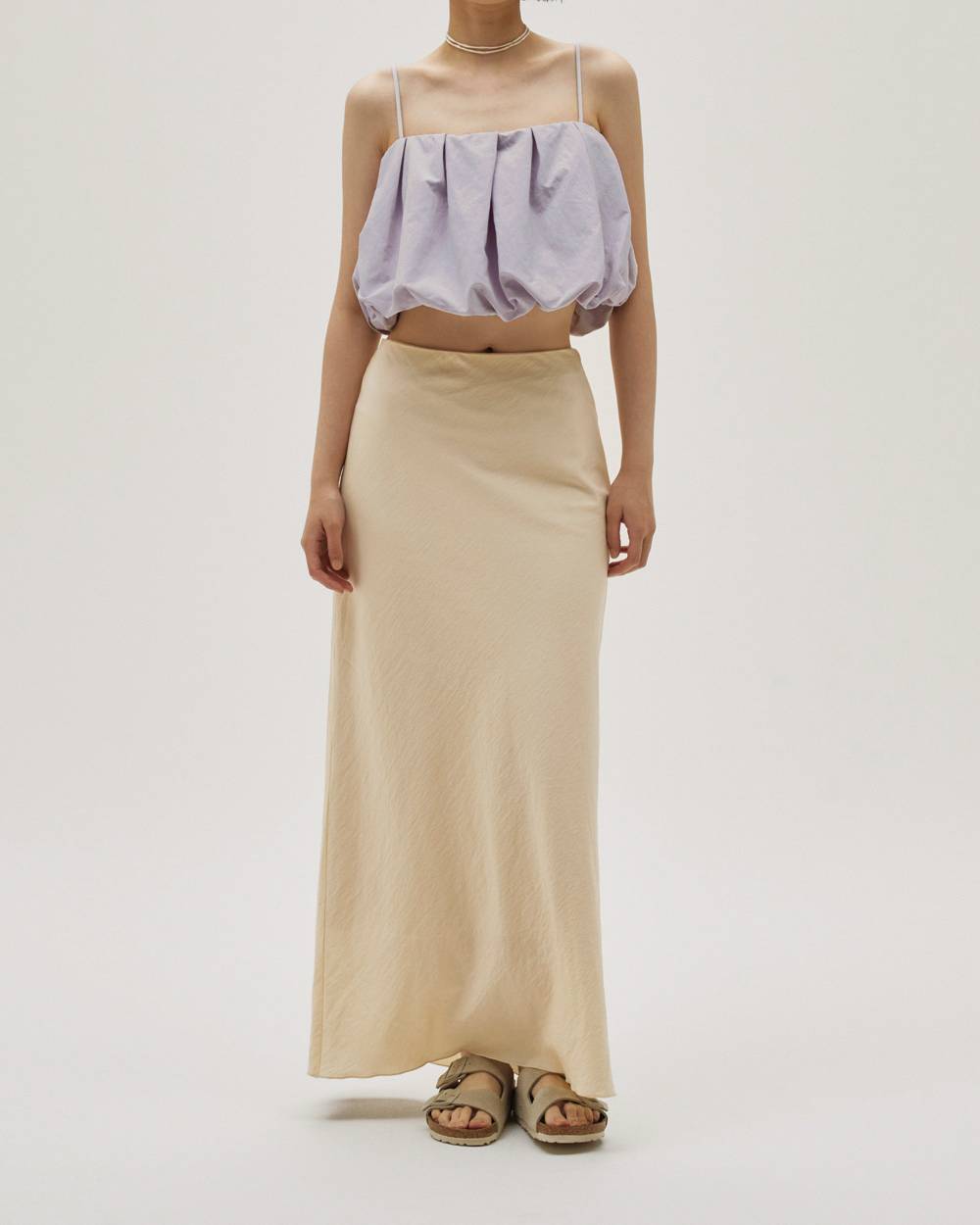 Tuck Balloon Camisole Tuck Balloon Camisole,タックバルーンキャミソール,12610419,バルーンキャミソール,タックキャミソール,キャミソール,トップス,todayful,トゥデイフル,lifes,吉田怜香,26ss