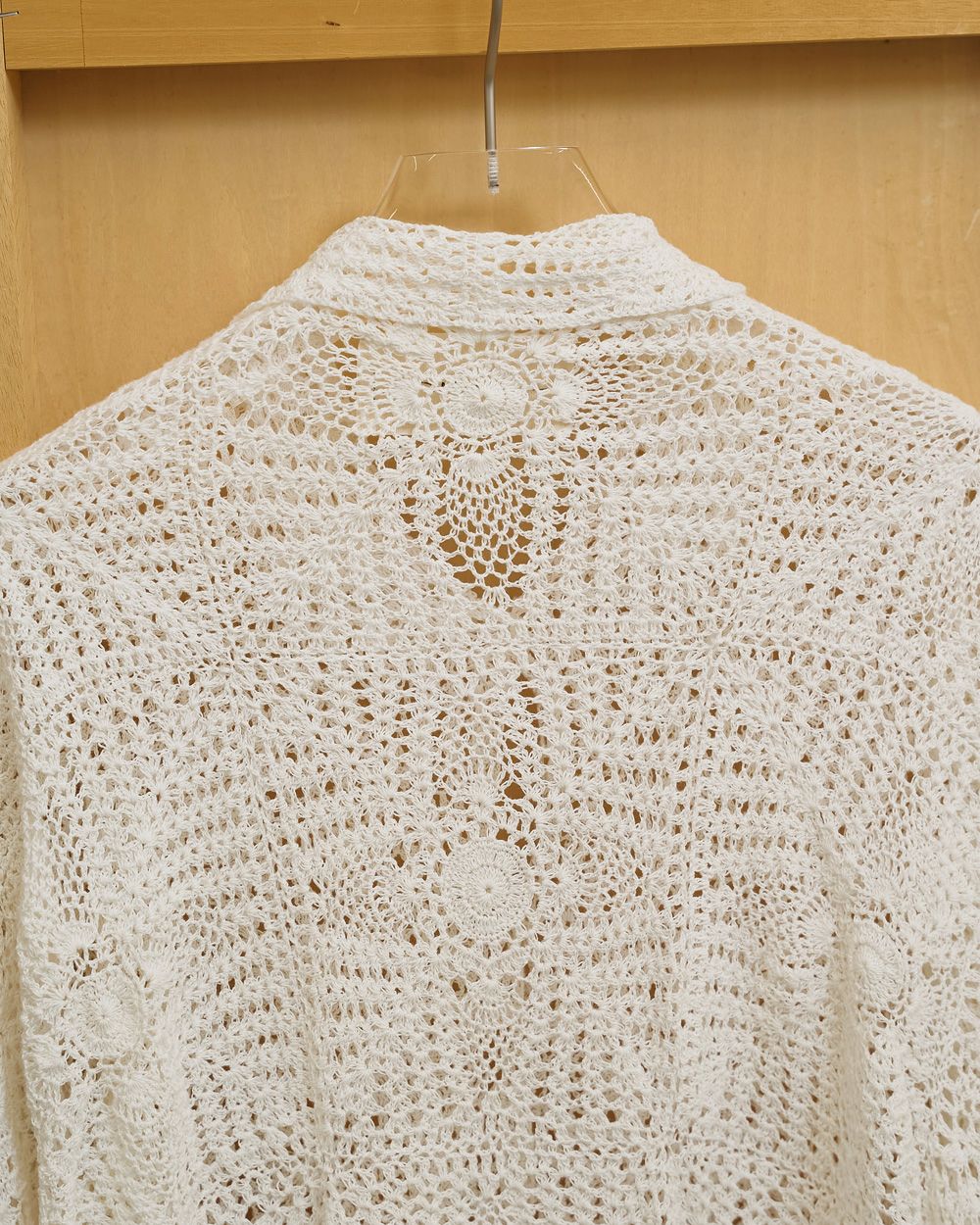 Crochet Lace Shirts Crochet Lace Shirts,クロシェットレースシャツ,12610420,クロシェットシャツ,レースシャツ,シャツ,トップス,ニット編み,todayful,トゥデイフル,lifes,吉田怜香,26ss