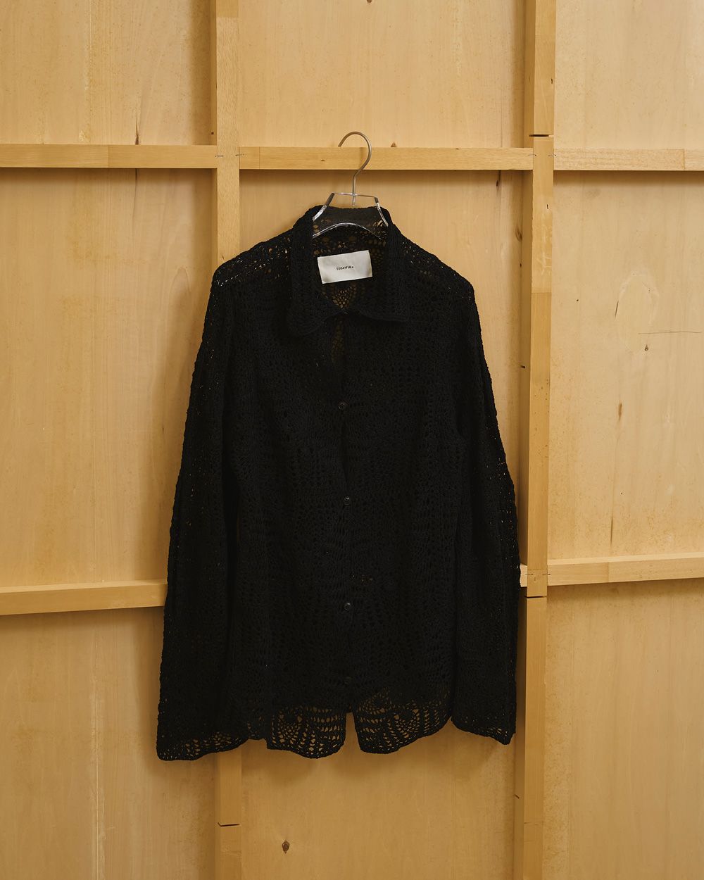 Crochet Lace Shirts Crochet Lace Shirts,クロシェットレースシャツ,12610420,クロシェットシャツ,レースシャツ,シャツ,トップス,ニット編み,todayful,トゥデイフル,lifes,吉田怜香,26ss
