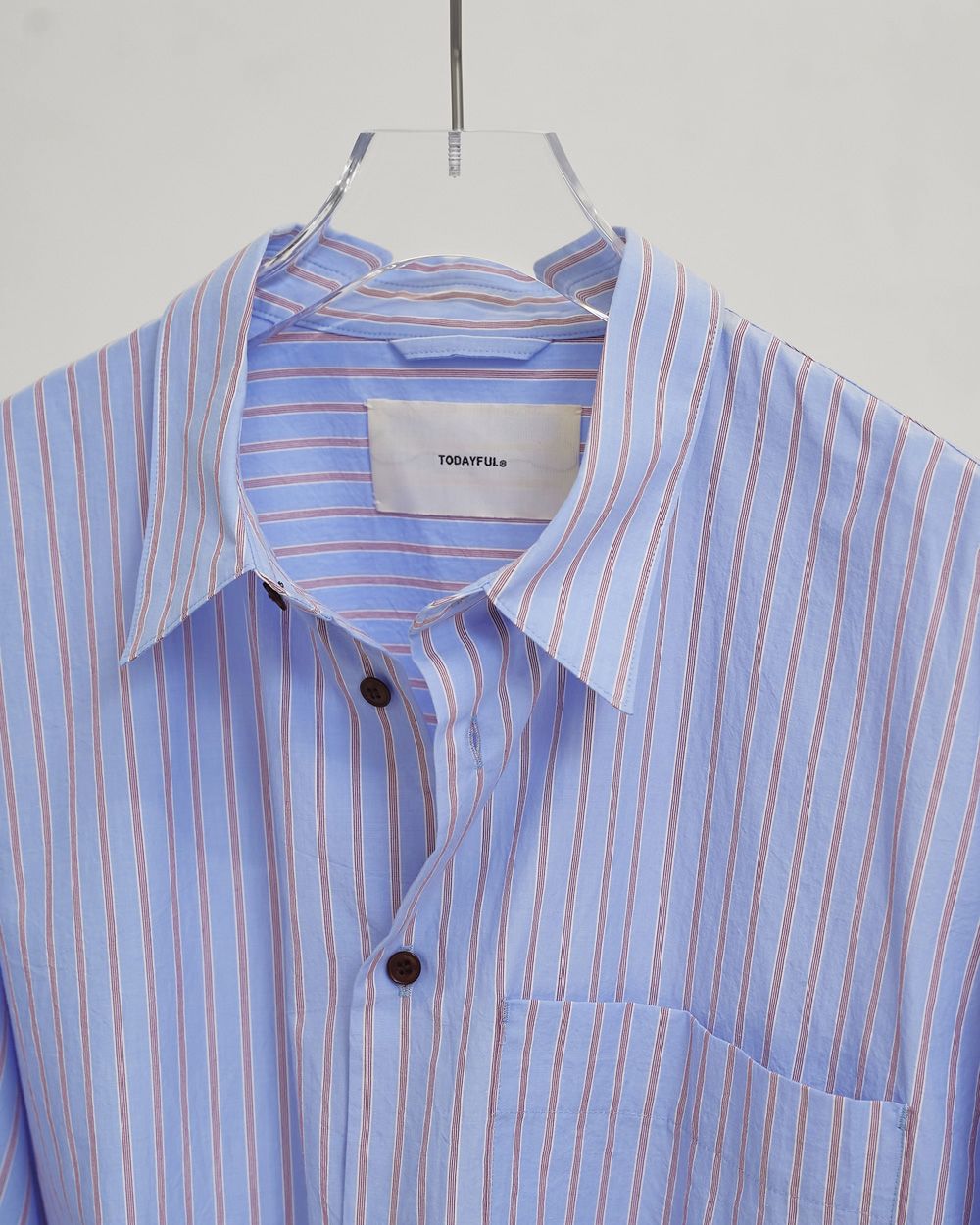 Stripe Pocket Shirts Stripe Pocket Shirts,ストライプポケットシャツ,12610424,シャツ,ポケットシャツ,ストライプシャツ,長袖シャツ,todayful,トゥデイフル,lifes,吉田怜香,26ss