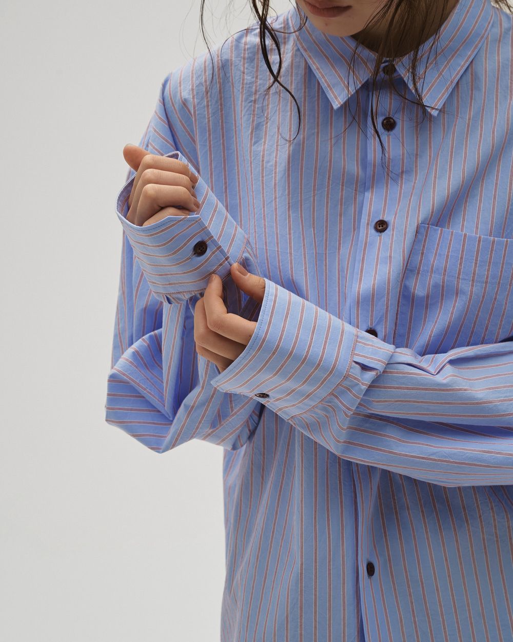 Stripe Pocket Shirts Stripe Pocket Shirts,ストライプポケットシャツ,12610424,シャツ,ポケットシャツ,ストライプシャツ,長袖シャツ,todayful,トゥデイフル,lifes,吉田怜香,26ss