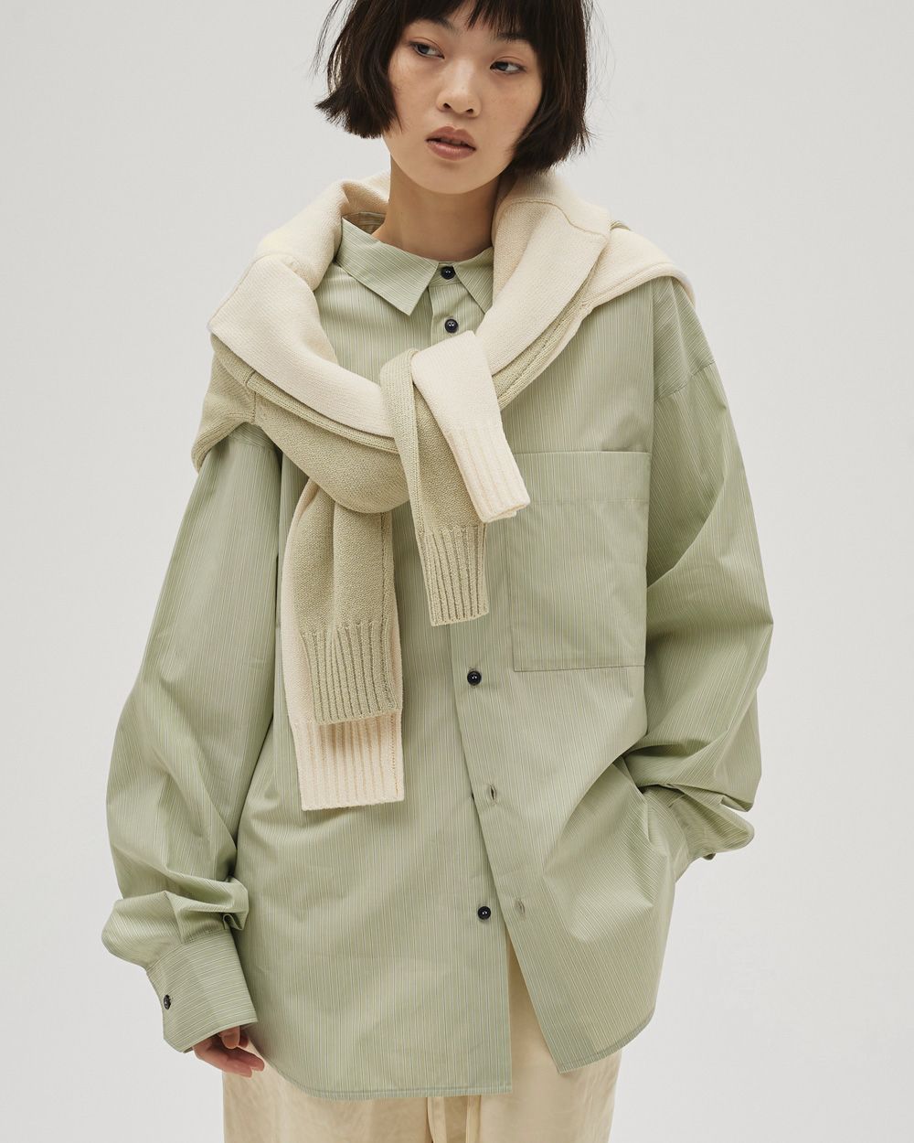 Stripe Pocket Shirts Stripe Pocket Shirts,ストライプポケットシャツ,12610424,シャツ,ポケットシャツ,ストライプシャツ,長袖シャツ,todayful,トゥデイフル,lifes,吉田怜香,26ss