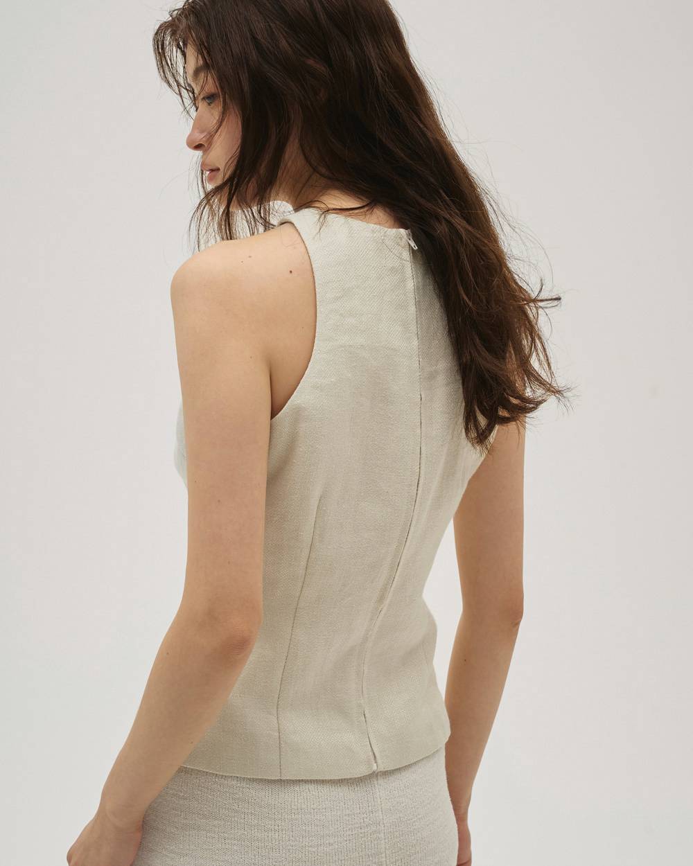 Linen Americansleeve Tops Linen Americansleeve Tops,リネンアメリカンスリーブトップス,12610425,アメリカンスリーブトップス,リネントップス,トップス,ノースリーブ,todayful,トゥデイフル,lifes,吉田怜香,26ss