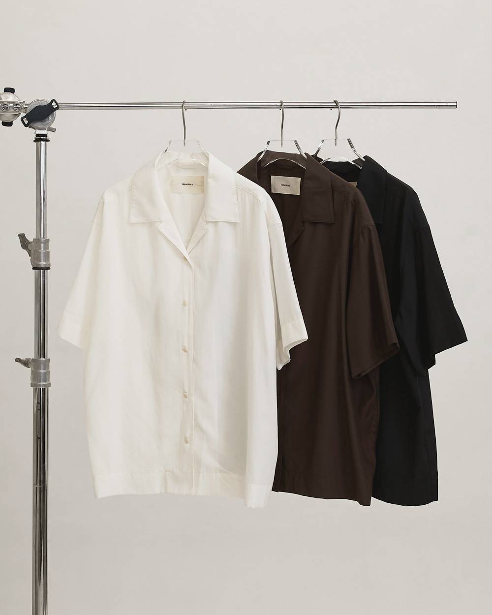 Silky Halfsleeve Shirts Silky Halfsleeve Shirts,シルキーハーフスリーブシャツ,12610426,ハーフスリーブシャツ,シルキー,トップス,シャツ,オープンカラー,todayful,トゥデイフル,lifes,吉田怜香,26ss