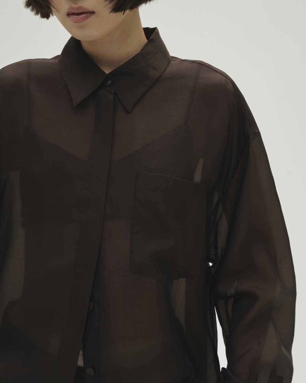 Chambray Silky Shirts Chambray Silky Shirts,シャンブレーシルキーシャツ,12610427,シャツ,シアーシャツ,シャツ,ブラウス,シルク, シルキーシャツ,シャンブレーシャツ,todayful,トゥデイフル,lifes,吉田怜香,26ss