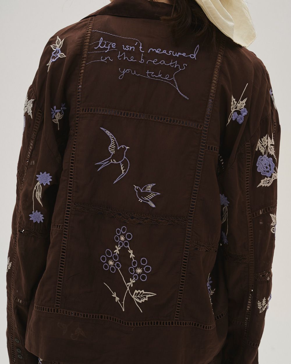 Embroidery Patchwork Shirts Embroidery Patchwork Shirts,エンブロイダリーパッチワークシャツ,12610428,エンブロイダリーシャツ,パッチワークシャツ,シャツ,セットアップ,刺繍シャツ,トップス,todayful,トゥデイフル,lifes,吉田怜香,26ss