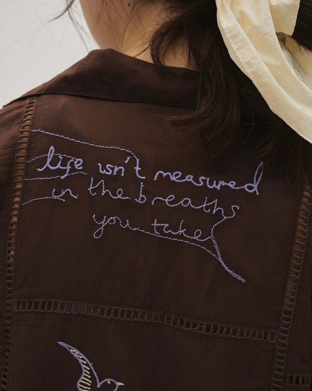 Embroidery Patchwork Shirts Embroidery Patchwork Shirts,エンブロイダリーパッチワークシャツ,12610428,エンブロイダリーシャツ,パッチワークシャツ,シャツ,セットアップ,刺繍シャツ,トップス,todayful,トゥデイフル,lifes,吉田怜香,26ss