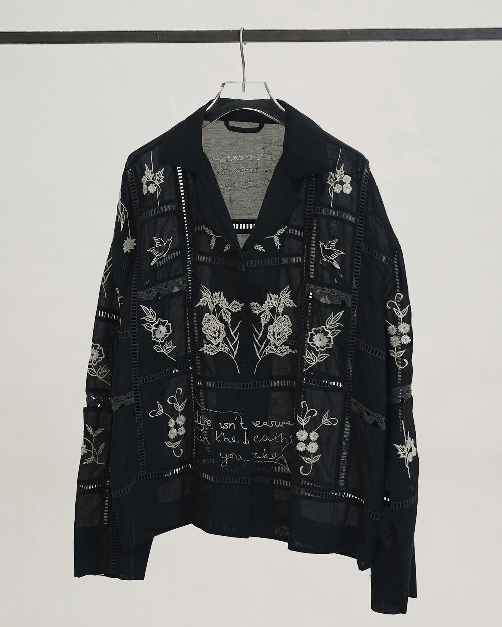 Embroidery Patchwork Shirts Embroidery Patchwork Shirts,エンブロイダリーパッチワークシャツ,12610428,エンブロイダリーシャツ,パッチワークシャツ,シャツ,セットアップ,刺繍シャツ,トップス,todayful,トゥデイフル,lifes,吉田怜香,26ss