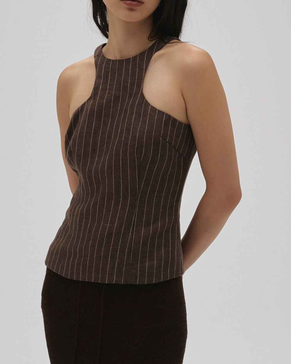 Stripe Americansleeve Tops Stripe Americansleeve Tops,ストライプアメリカンスリーブトップス,12610429,アメリカンスリーブトップス,ストライプトップス,トップス,ノースリーブ,todayful,トゥデイフル,lifes,吉田怜香,26ss