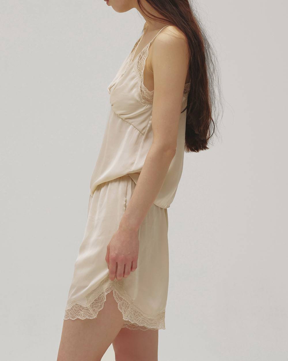 Satin Lace Camisole Satin Lace Camisole,サテンレースキャミソール,12610431,サテン,レースキャミソール,キャミソール,レース,トップス,ランジェリー,todayful,トゥデイフル,lifes,吉田怜香,26aw