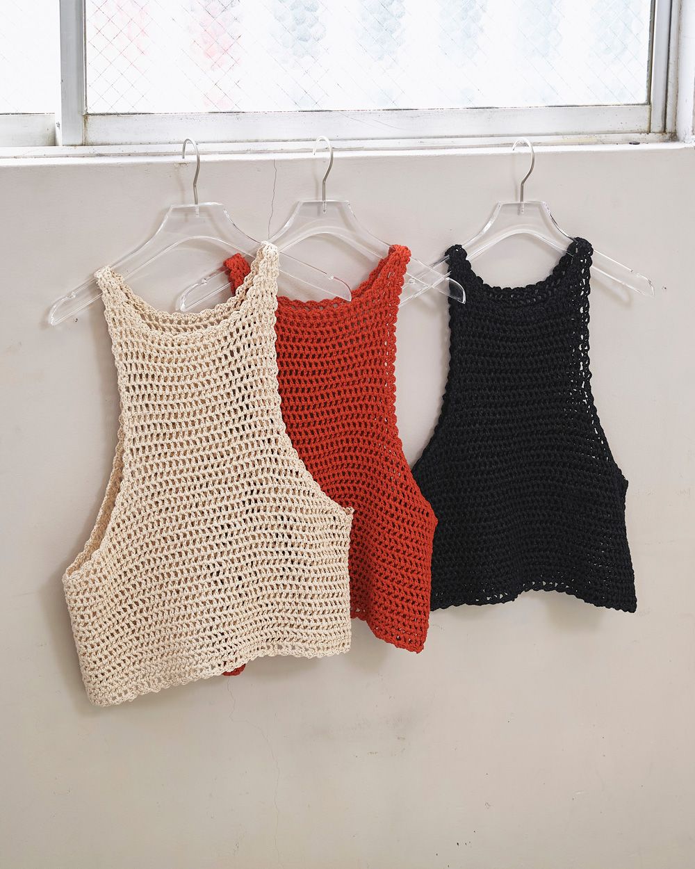 Scallop Knit Tanktop Scallop Knit Tanktop,スカロップニットタンクトップ,12610505,スカロップタンクトップ,ニットタンクトップ,タンクトップ,トップス,todayful,トゥデイフル,lifes,吉田怜香,26ss