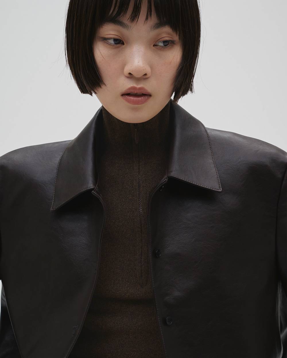 Halfzip Rib Knit Halfzip Rib Knit,ハーフジップリブニット,12610506,ジップニット,リブニット,ニットトップス,ハーフジップトップ,プルオーバー,todayful,トゥデイフル,lifes,吉田怜香,26ss