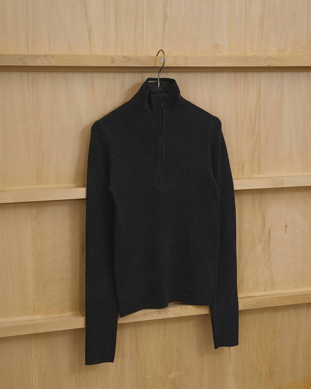 Halfzip Rib Knit Halfzip Rib Knit,ハーフジップリブニット,12610506,ジップニット,リブニット,ニットトップス,ハーフジップトップ,プルオーバー,todayful,トゥデイフル,lifes,吉田怜香,26ss