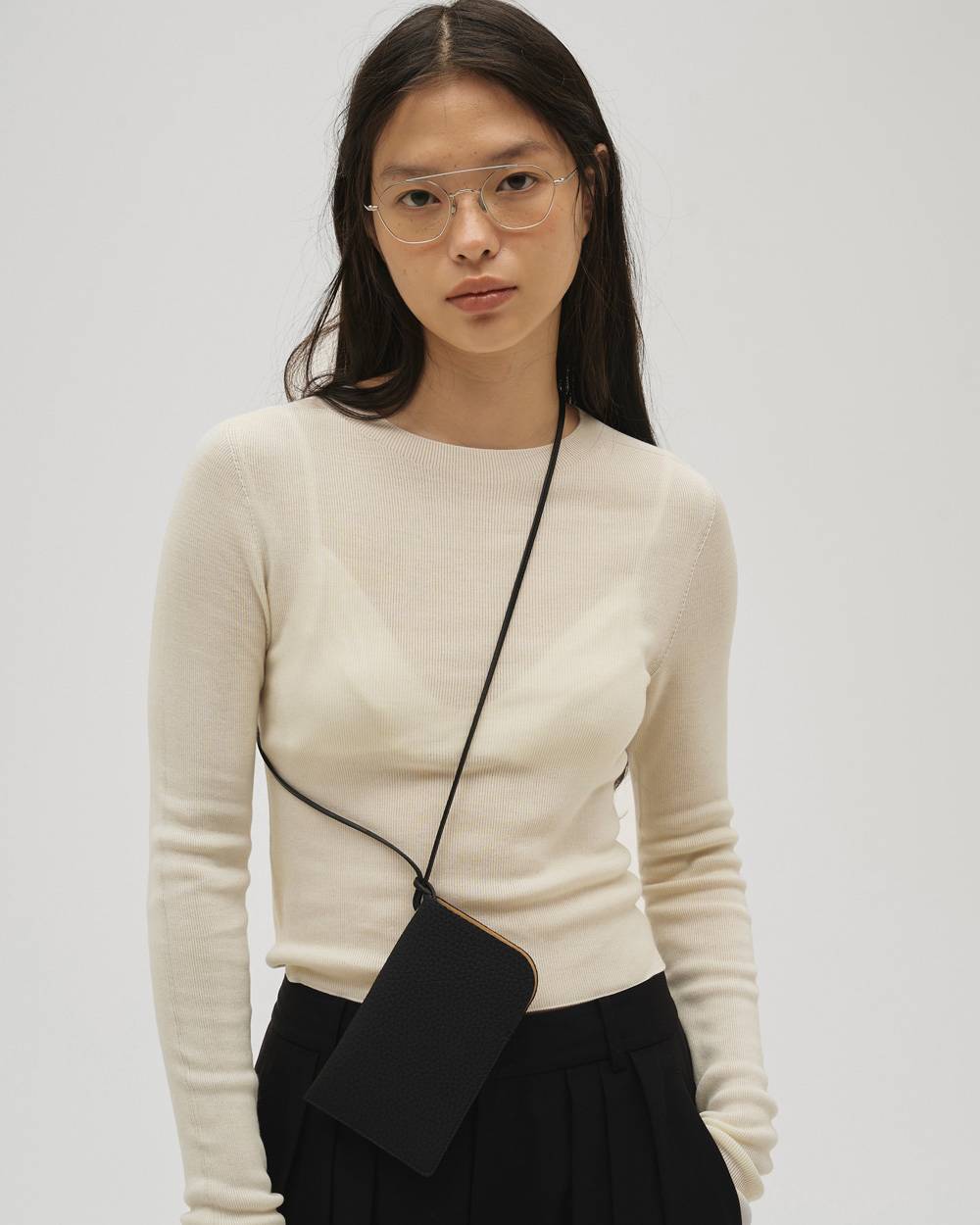 Compact Smooth Knit Compact Smooth Knit,コンパクトスムースニット,12610510,ニット,コンパクトニット,スムースニット,トップス,todayful,トゥデイフル,lifes,ライフズ,26ss,吉田怜香