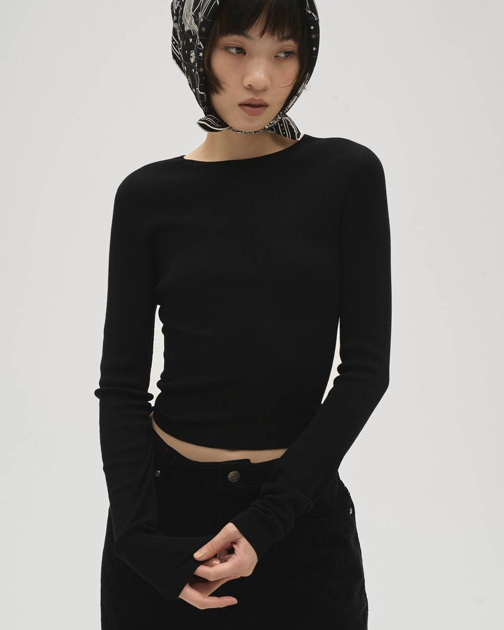 Compact Smooth Knit Compact Smooth Knit,コンパクトスムースニット,12610510,ニット,コンパクトニット,スムースニット,トップス,todayful,トゥデイフル,lifes,ライフズ,26ss,吉田怜香