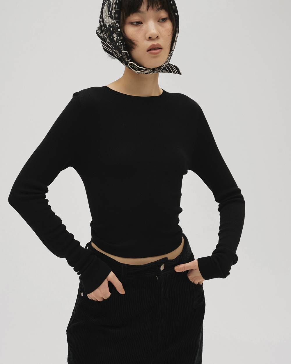 Compact Smooth Knit Compact Smooth Knit,コンパクトスムースニット,12610510,ニット,コンパクトニット,スムースニット,トップス,todayful,トゥデイフル,lifes,ライフズ,26ss,吉田怜香