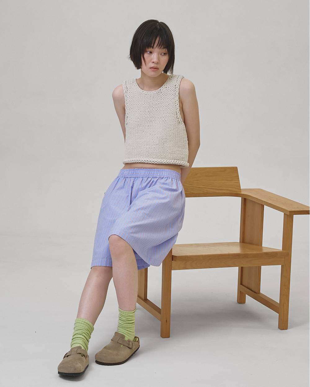 Hand Knit Vest Hand Knit Vest,ハンドニットベスト,12610512,ニットベスト,ハンドニット,ベスト,ニット,トップス,todayful,トゥデイフル,lifes,吉田怜香,26ss