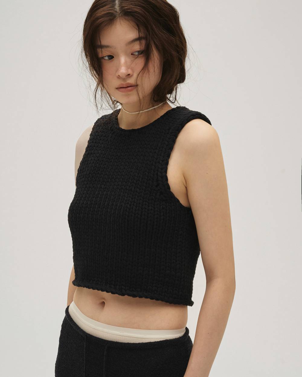 Hand Knit Vest Hand Knit Vest,ハンドニットベスト,12610512,ニットベスト,ハンドニット,ベスト,ニット,トップス,todayful,トゥデイフル,lifes,吉田怜香,26ss