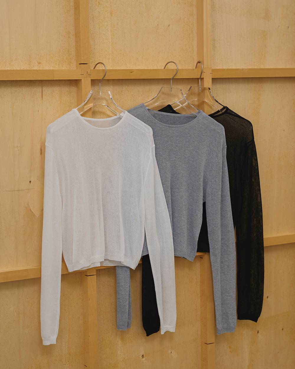 Compact Sheer Knit Compact Sheer Knit,コンパクトシアーニット,12610514,シアーニット,コンパクトニット,ニット,トップ,todayful,トゥデイフル,lifes,吉田怜香,26ss