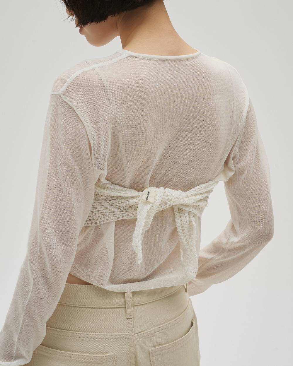 Compact Sheer Knit Compact Sheer Knit,コンパクトシアーニット,12610514,シアーニット,コンパクトニット,ニット,トップ,todayful,トゥデイフル,lifes,吉田怜香,26ss