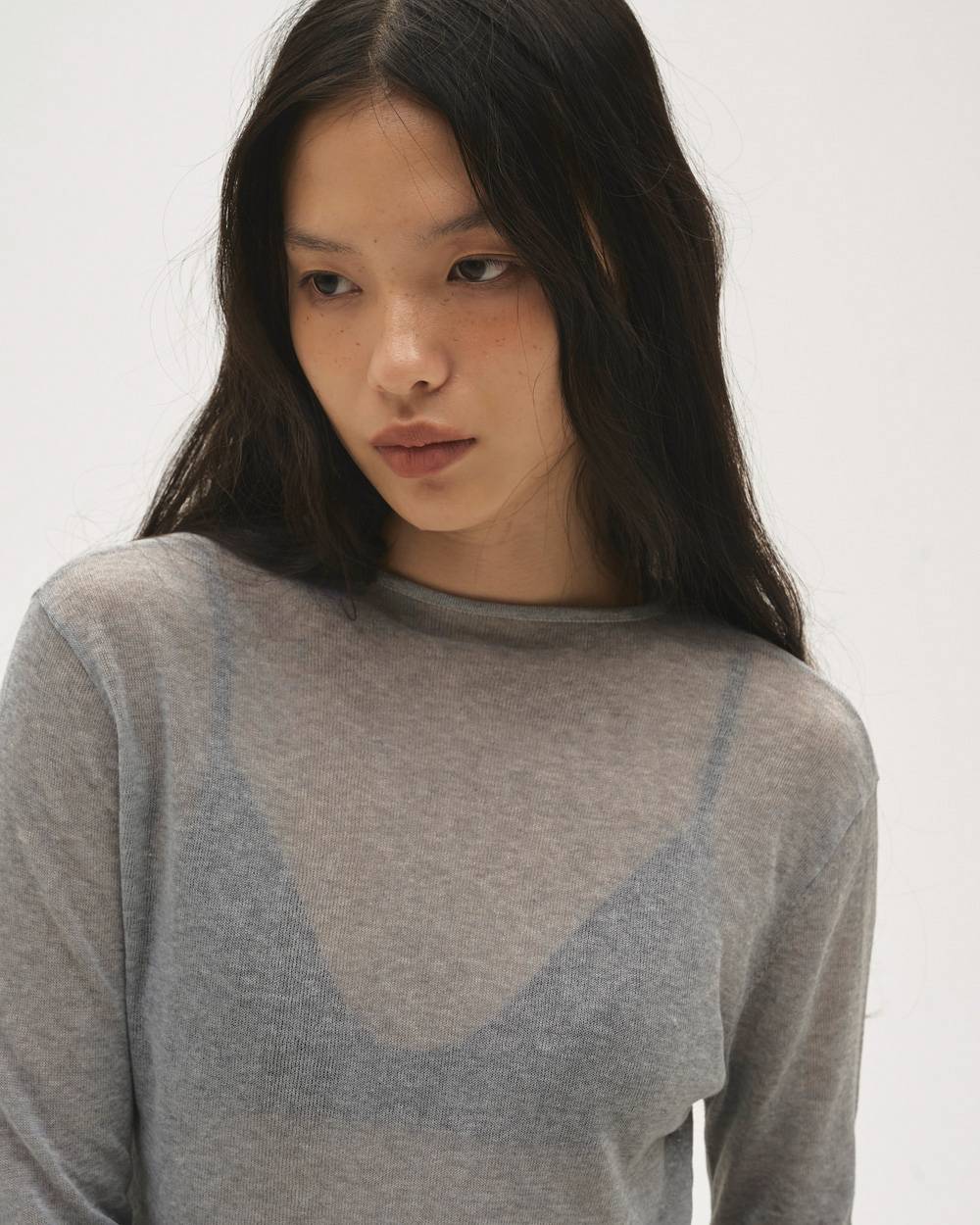 Compact Sheer Knit Compact Sheer Knit,コンパクトシアーニット,12610514,シアーニット,コンパクトニット,ニット,トップ,todayful,トゥデイフル,lifes,吉田怜香,26ss