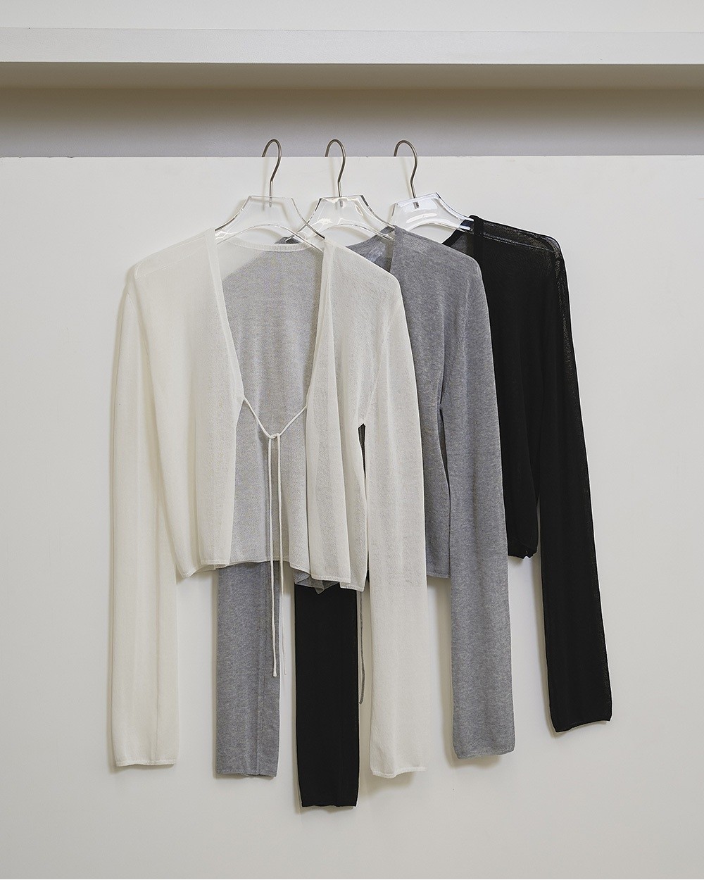 Compact Sheer Knitcardigan Compact Sheer Knitcardigan,コンパクトシアーニットカーディガン,12610515,シアーニットカーディガン,コンパクトニットカーディガン,シアーカーディガン,カーディガン,todayful,トゥデイフル,lifes,吉田怜香,26ss