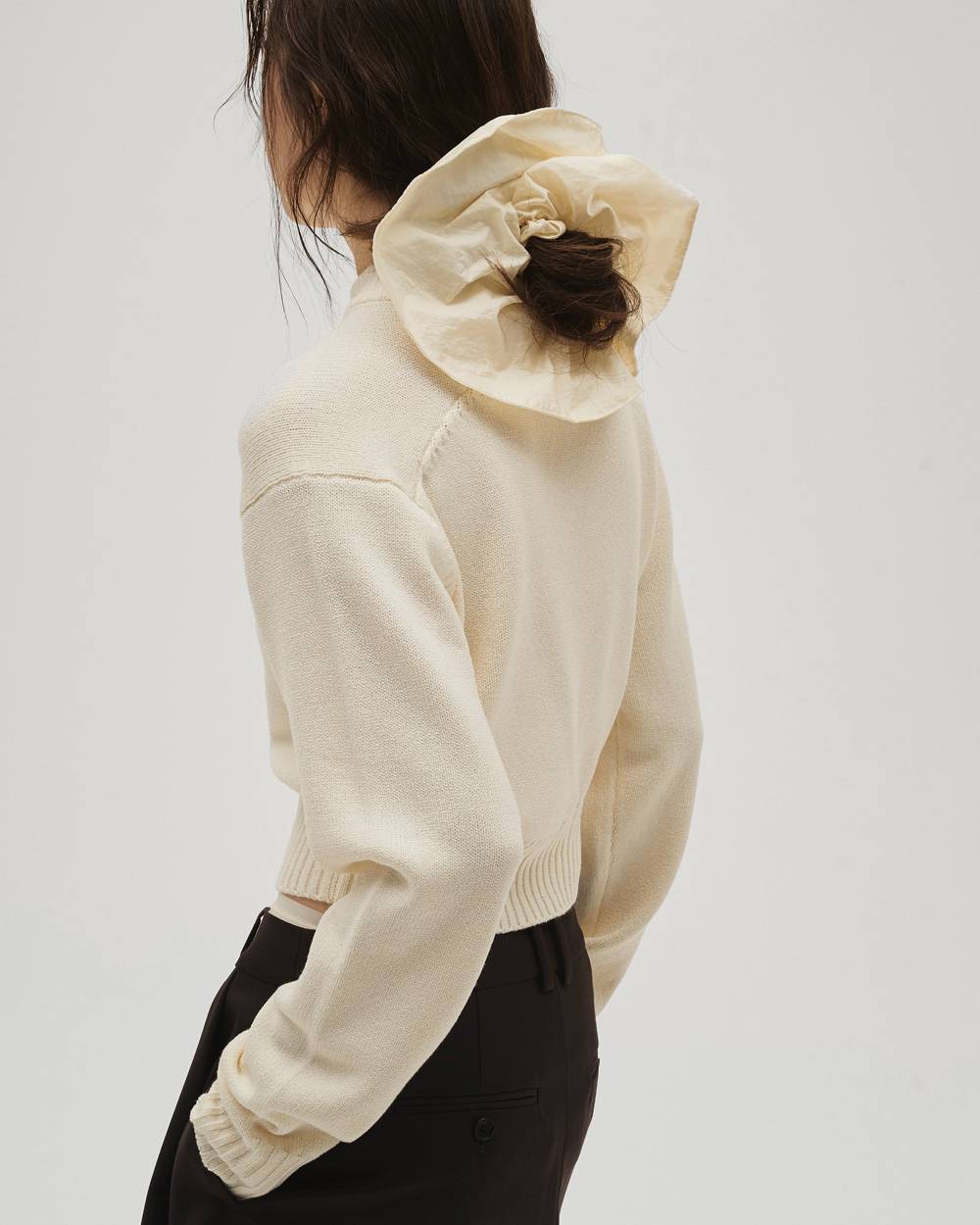 Crewneck Slub Knit Crewneck Slub Knit,クルーネックスラブニット,12610516,ニット,クルーネックニット,スラブニット,トップス,todayful,トゥデイフル,lifes,ライフズ,26ss,吉田怜香