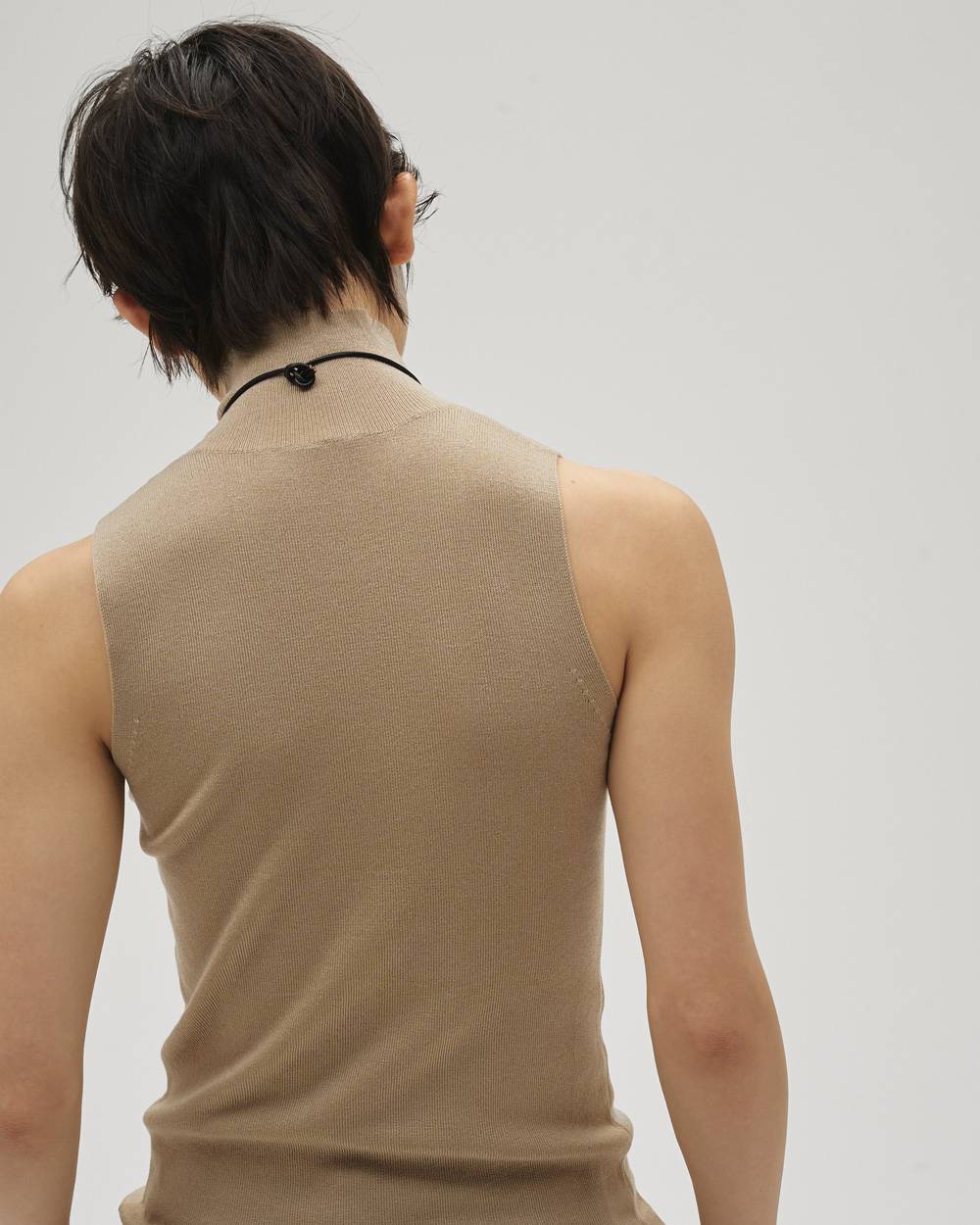 Highgauge Turtle Tanktop Highgauge Turtle Tanktop,ハイゲージタートルタンクトップ,12610518,ハイゲージ,タートルニット,タンクトップ,ニット,ニットタンク,todayful,トゥデイフル,lifes,吉田怜香,26ss