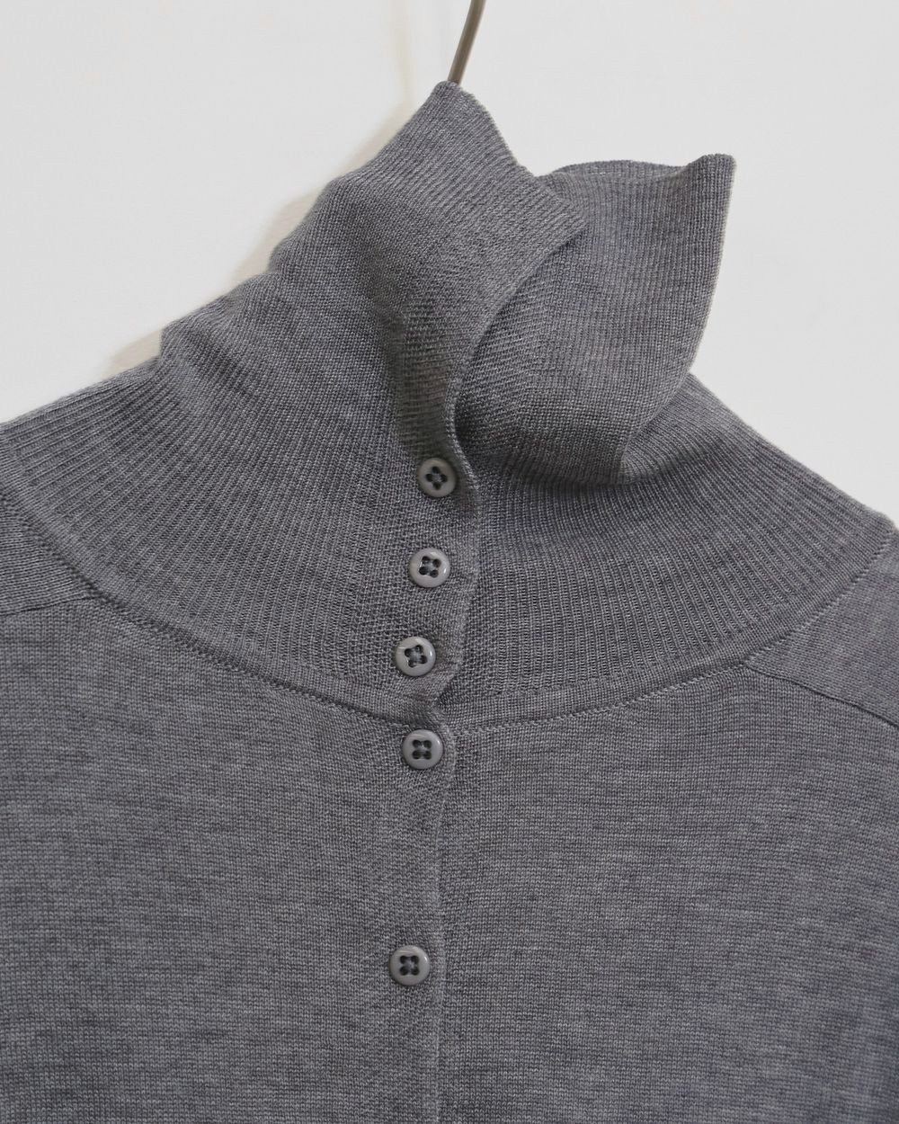 Tencelwool Highneck Knit Tencelwool Highneck Knit,テンセルウールハイネックニット,12610520,テンセルウール,テンセル,ウールニット,ニットトップ,ハイネックトップ,ハイネックニット,todayful,トゥデイフル,lifes,吉田怜香,26ss