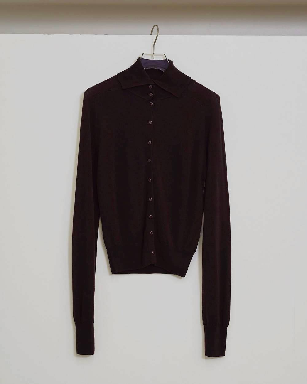 Tencelwool Highneck Knit Tencelwool Highneck Knit,テンセルウールハイネックニット,12610520,テンセルウール,テンセル,ウールニット,ニットトップ,ハイネックトップ,ハイネックニット,todayful,トゥデイフル,lifes,吉田怜香,26ss