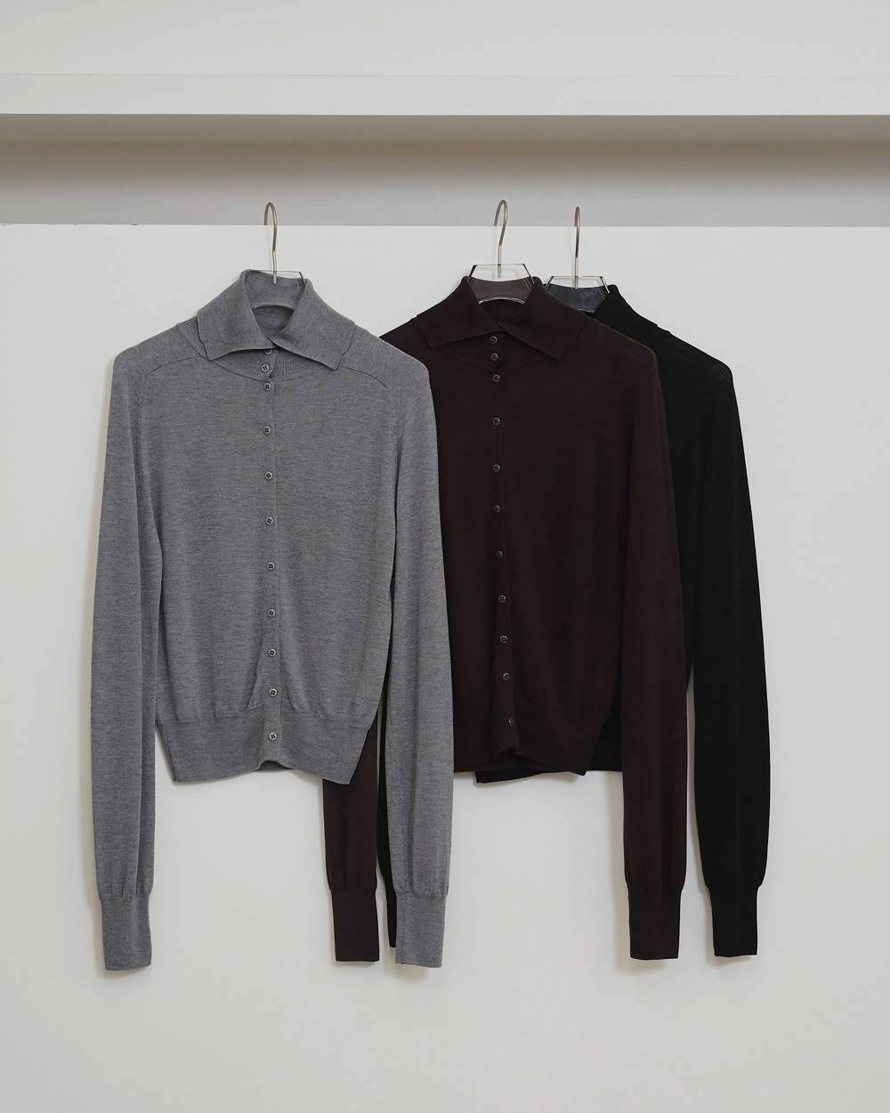 Tencelwool Highneck Knit Tencelwool Highneck Knit,テンセルウールハイネックニット,12610520,テンセルウール,テンセル,ウールニット,ニットトップ,ハイネックトップ,ハイネックニット,todayful,トゥデイフル,lifes,吉田怜香,26ss