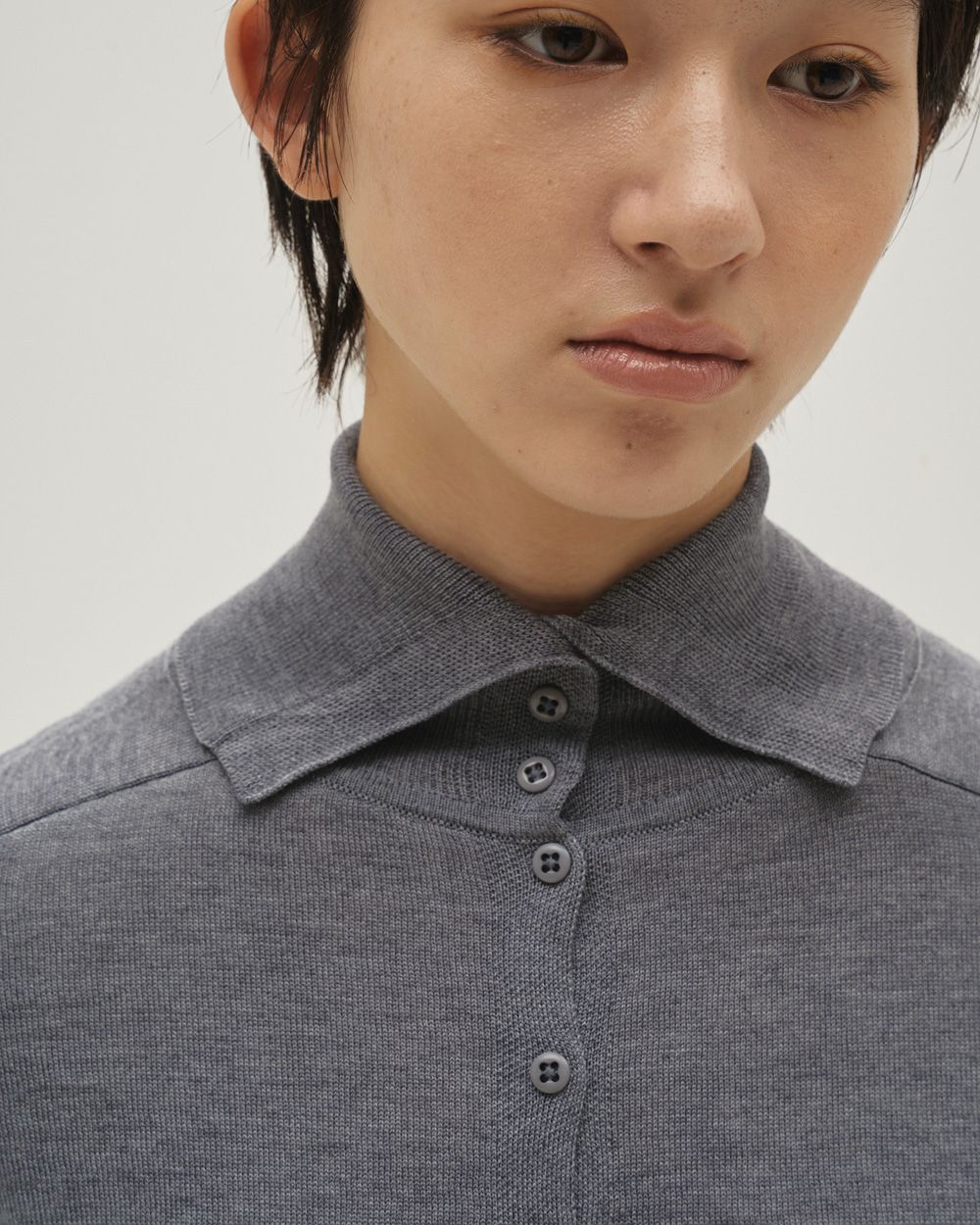 Tencelwool Highneck Knit Tencelwool Highneck Knit,テンセルウールハイネックニット,12610520,テンセルウール,テンセル,ウールニット,ニットトップ,ハイネックトップ,ハイネックニット,todayful,トゥデイフル,lifes,吉田怜香,26ss