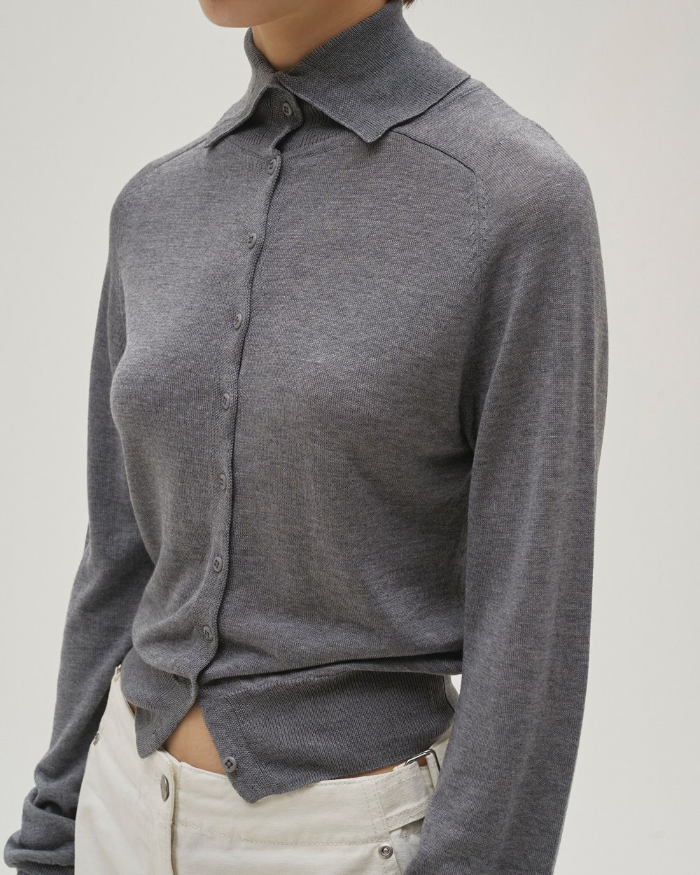 Tencelwool Highneck Knit Tencelwool Highneck Knit,テンセルウールハイネックニット,12610520,テンセルウール,テンセル,ウールニット,ニットトップ,ハイネックトップ,ハイネックニット,todayful,トゥデイフル,lifes,吉田怜香,26ss