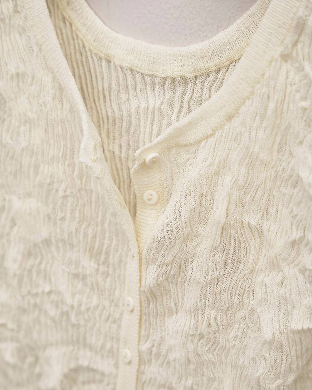 2way Sheer Knitvest 2way Sheer Knitvest,2way シアーニットベスト,12610523,2wayトップ,シアーニット,ニットベスト,シアーベスト,カットソー,トップス,todayful,トゥデイフル,lifes,吉田怜香,26ss