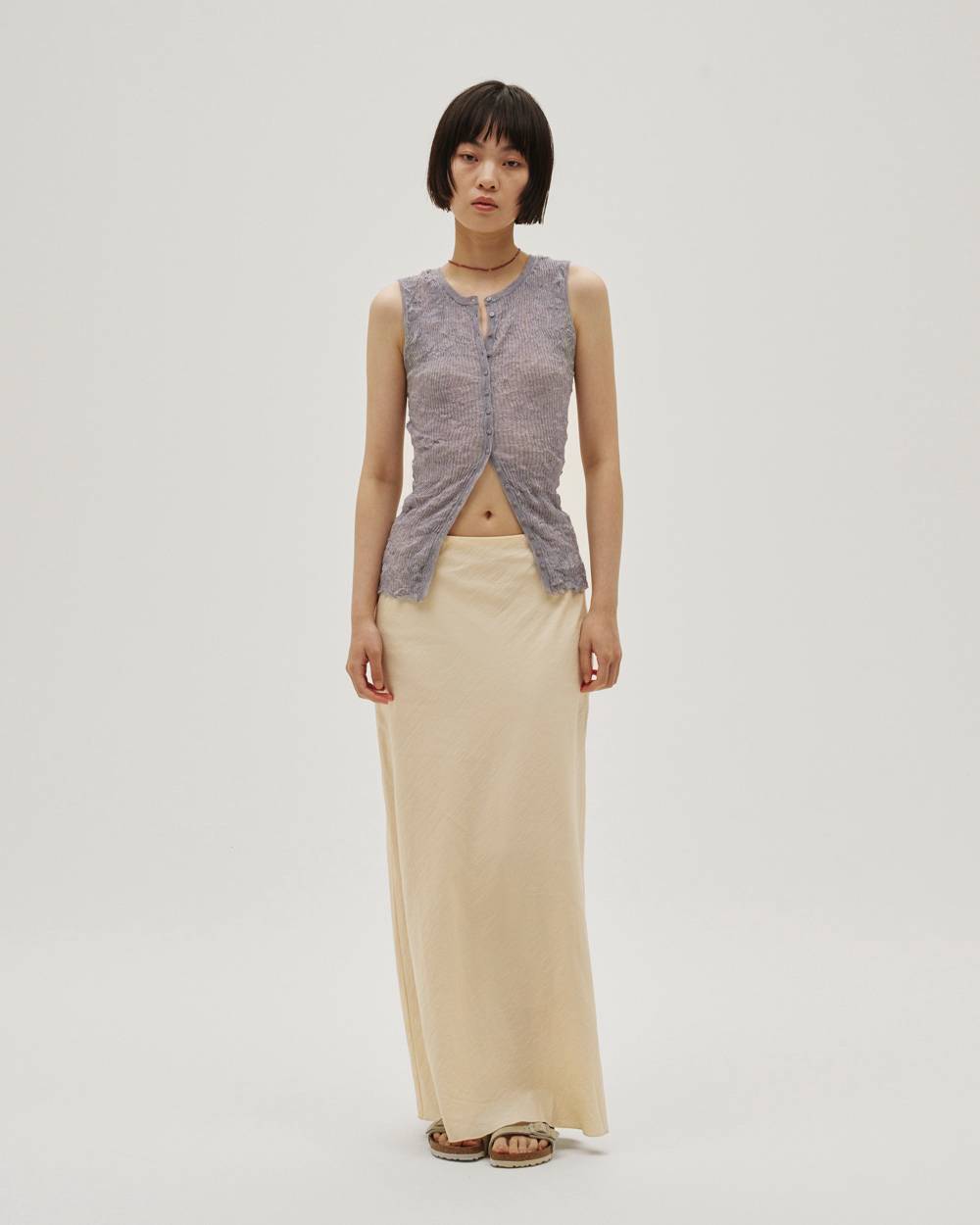 2way Sheer Knitvest 2way Sheer Knitvest,2way シアーニットベスト,12610523,2wayトップ,シアーニット,ニットベスト,シアーベスト,カットソー,トップス,todayful,トゥデイフル,lifes,吉田怜香,26ss