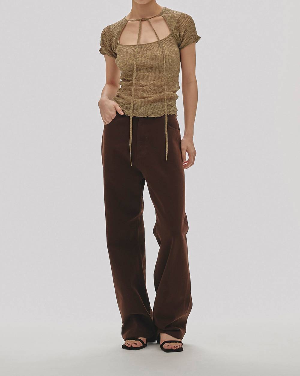 2way Sheer Knittops 2way Sheer Knittops,2wayシアーニットトップス,12610524,2way,シアー,ニット,シアートップ,シアー,トップス,todayful,トゥデイフル,lifes,吉田怜香,26ss