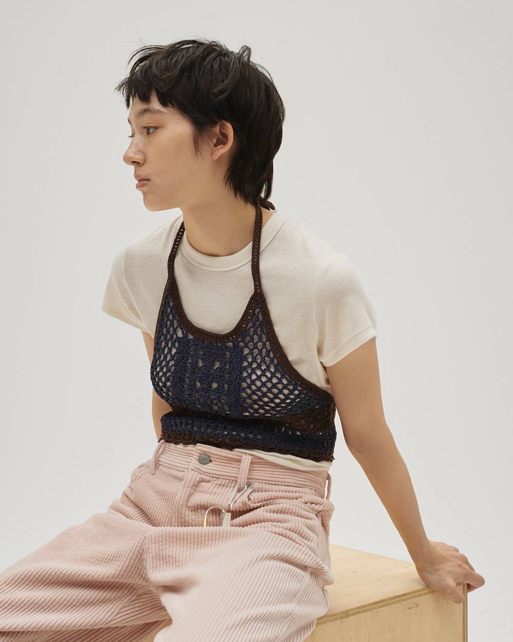 Crochet Knit Bustier Crochet Knit Bustier,クロシェニットビスチェ,12610526,ニットビスチェ,クロシェ,クロッシェ,ビスチェ,todayful,トゥデイフル,lifes,吉田怜香,26ss