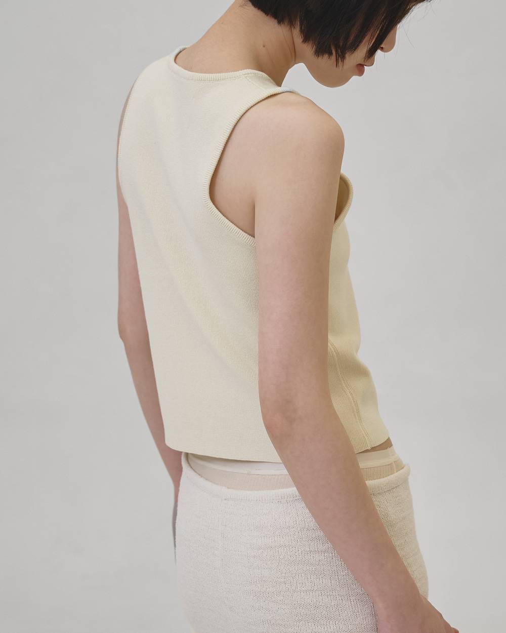 Crewneck Knit Tanktop Crewneck Knit Tanktop,クルーネックニットタンクトップ,12610530,クルーネックタンクトップ,ニットタンクトップ,タンクトップ,トップス,todayful,トゥデイフル,lifes,吉田怜香,26ss