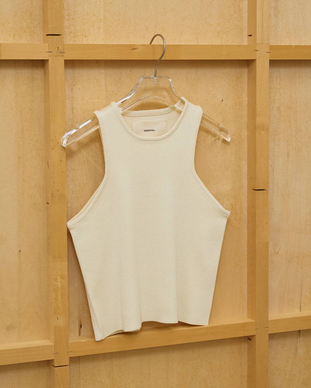 Crewneck Knit Tanktop Crewneck Knit Tanktop,クルーネックニットタンクトップ,12610530,クルーネックタンクトップ,ニットタンクトップ,タンクトップ,トップス,todayful,トゥデイフル,lifes,吉田怜香,26ss