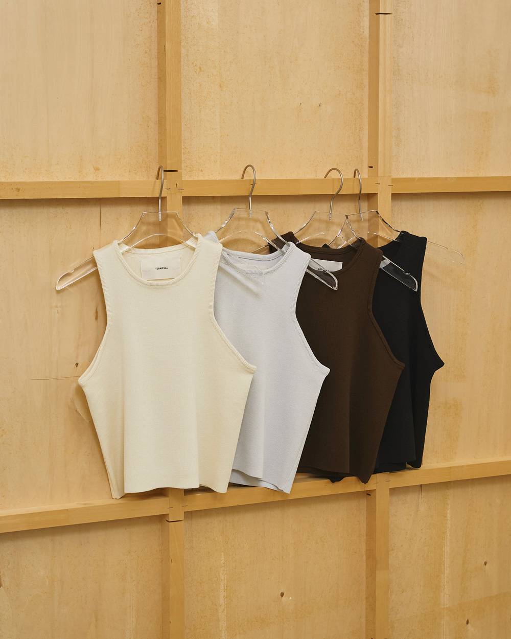 Crewneck Knit Tanktop Crewneck Knit Tanktop,クルーネックニットタンクトップ,12610530,クルーネックタンクトップ,ニットタンクトップ,タンクトップ,トップス,todayful,トゥデイフル,lifes,吉田怜香,26ss